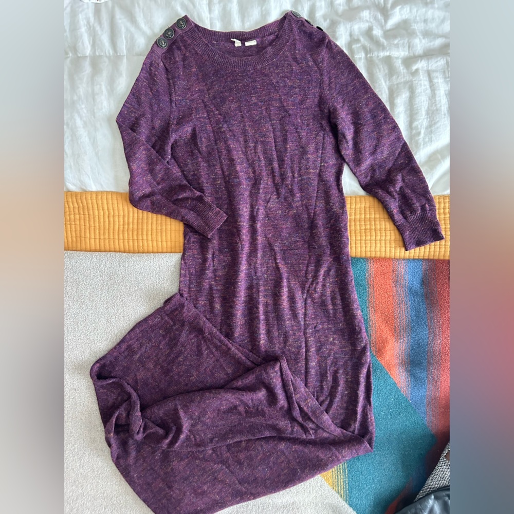 Anthropologie Maxi Sweater Dress by Moth